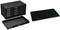 Black FindingKing 5-Drawer Jewelry Storage Case w/ 5 Black 8-slot Plastic Trays